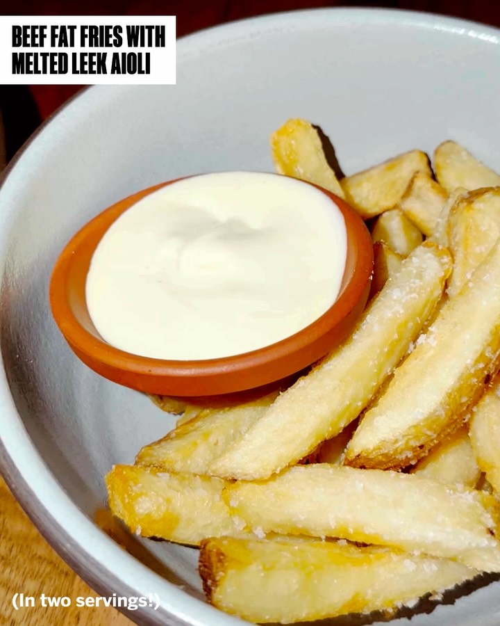 Beef fat fries at John's Food and Wine