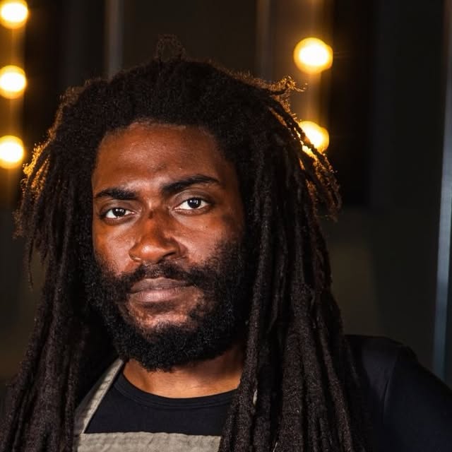 Chef Christian Hunter portrait for Hooligan Chicago announcement